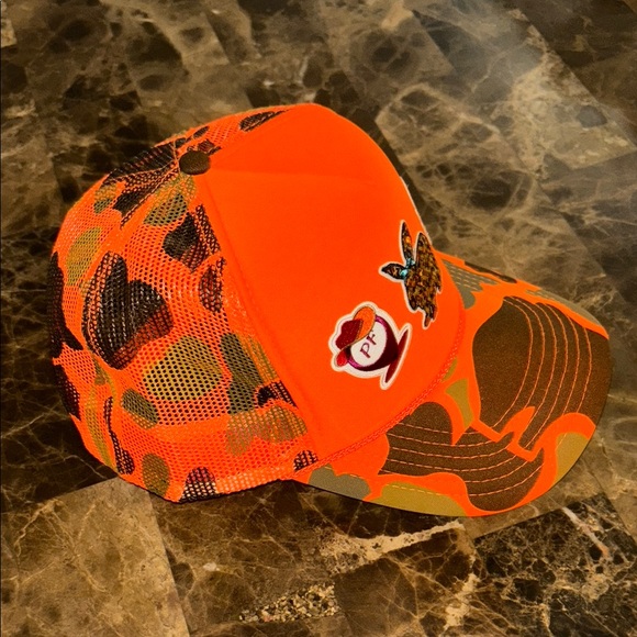 POSHFEST 2024 OTTO Orange Camo Trucker Hat CUSTOM - Picture 3 of 9
